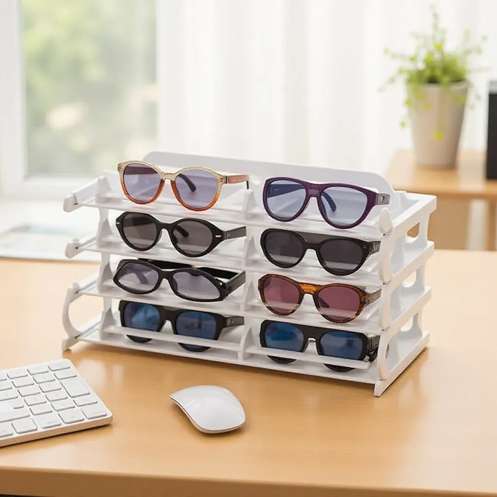18-Slot Sunglass Organizer