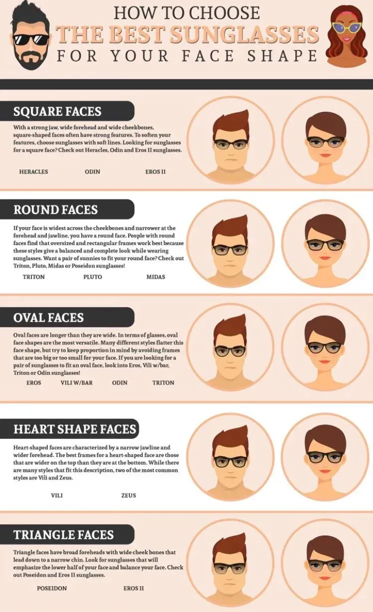 Beyond the Best Sunglasses Shape for Round Face: Size and Style