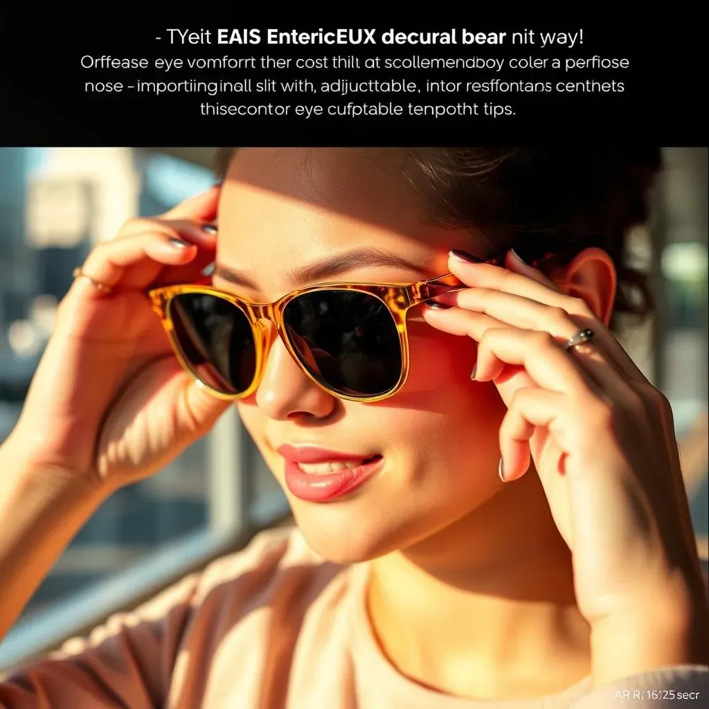 Choosing and Using Sunglasses for Optimal Eye Comfort