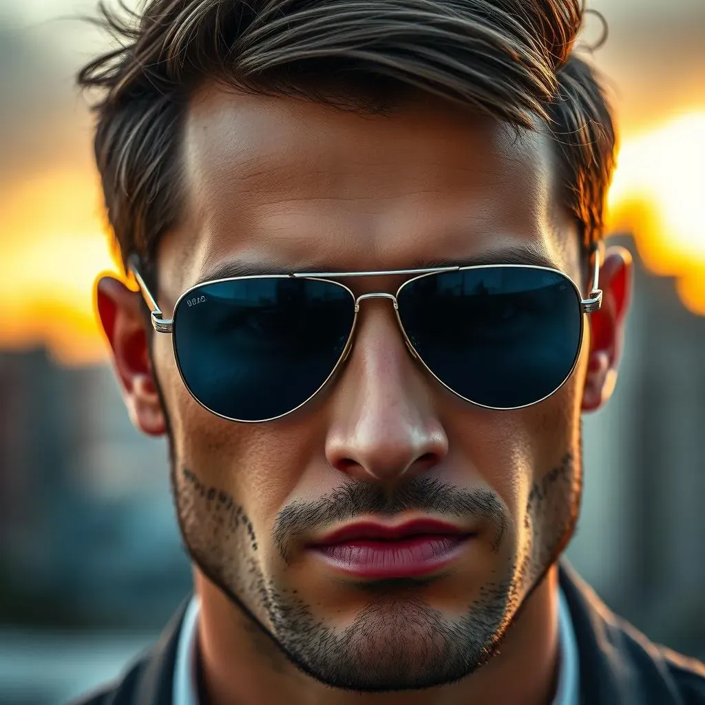 Choosing the Right Sunglasses for a Strong Jawline