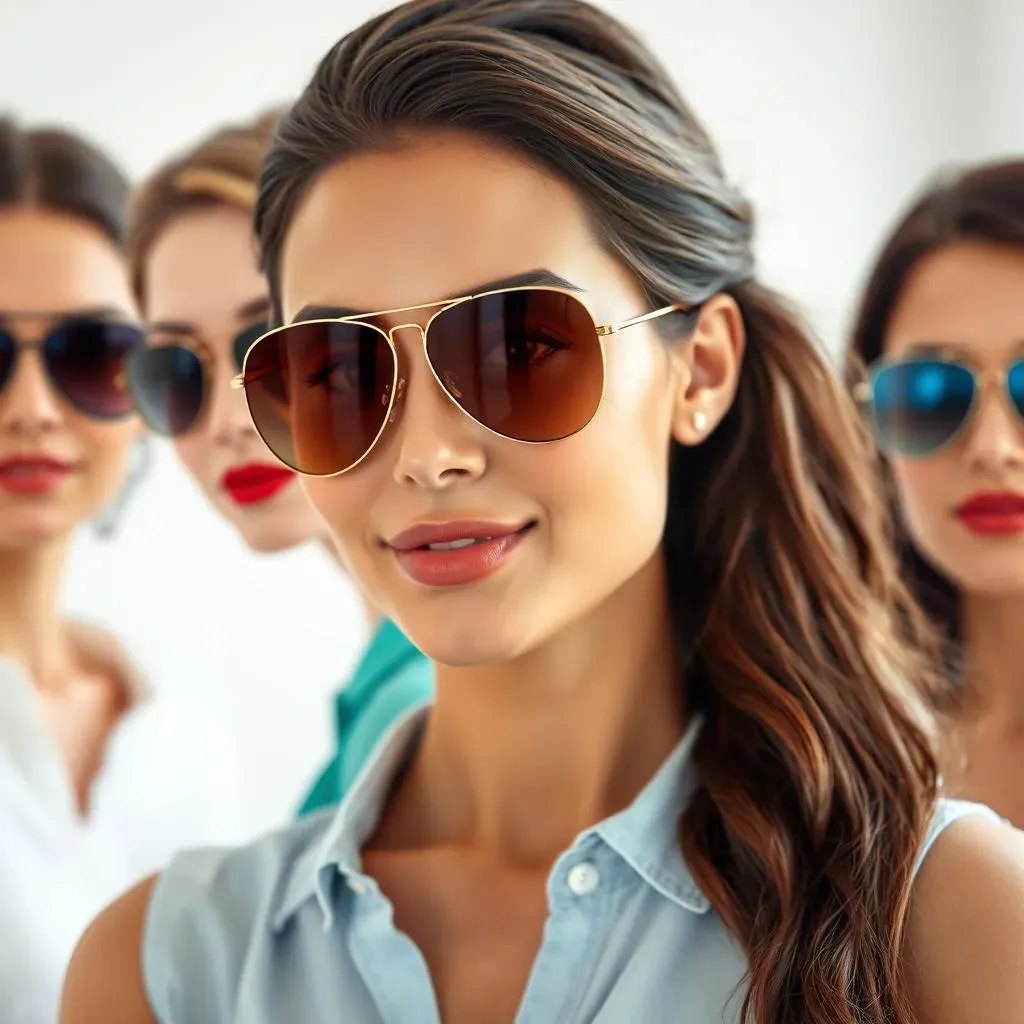 Choosing the Right Sunglasses with Aviator Frames for Face Shape