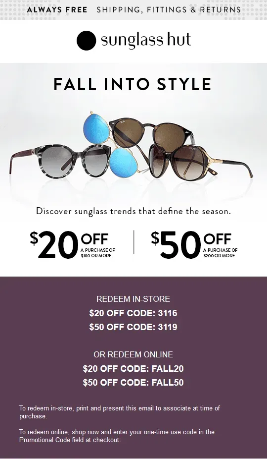Finding Your Next Sunglass Hut Coupon
