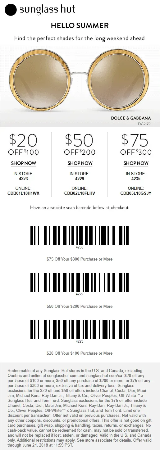 How to Apply Your Sunglass Hut Promo Code at Checkout