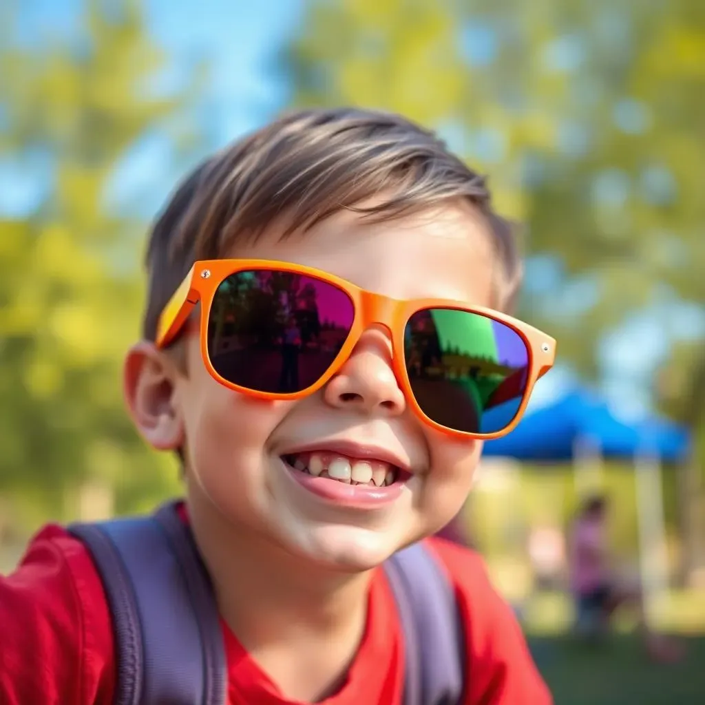 Absolute Kids' Sunglasses with Impact Resistance for Safety