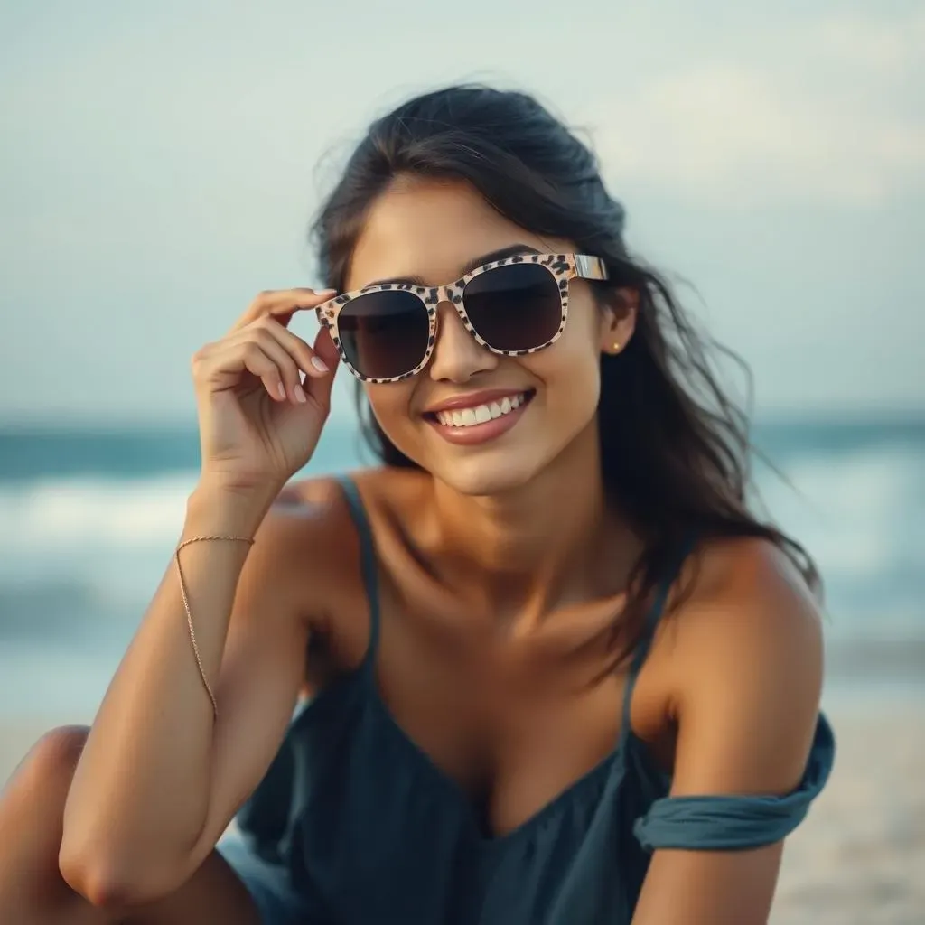 Styling Your Face with Sunglasses Made from Recycled Ocean Plastic