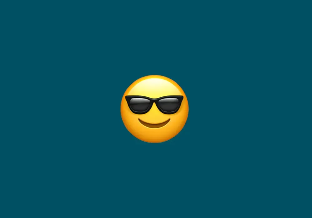 Absolutely Everything About the sunglass emoji meaning