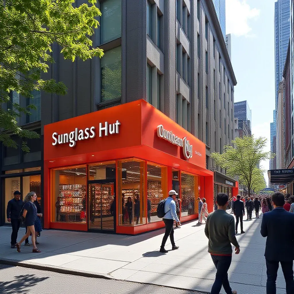 Sunglass Hut's 5th Avenue Store