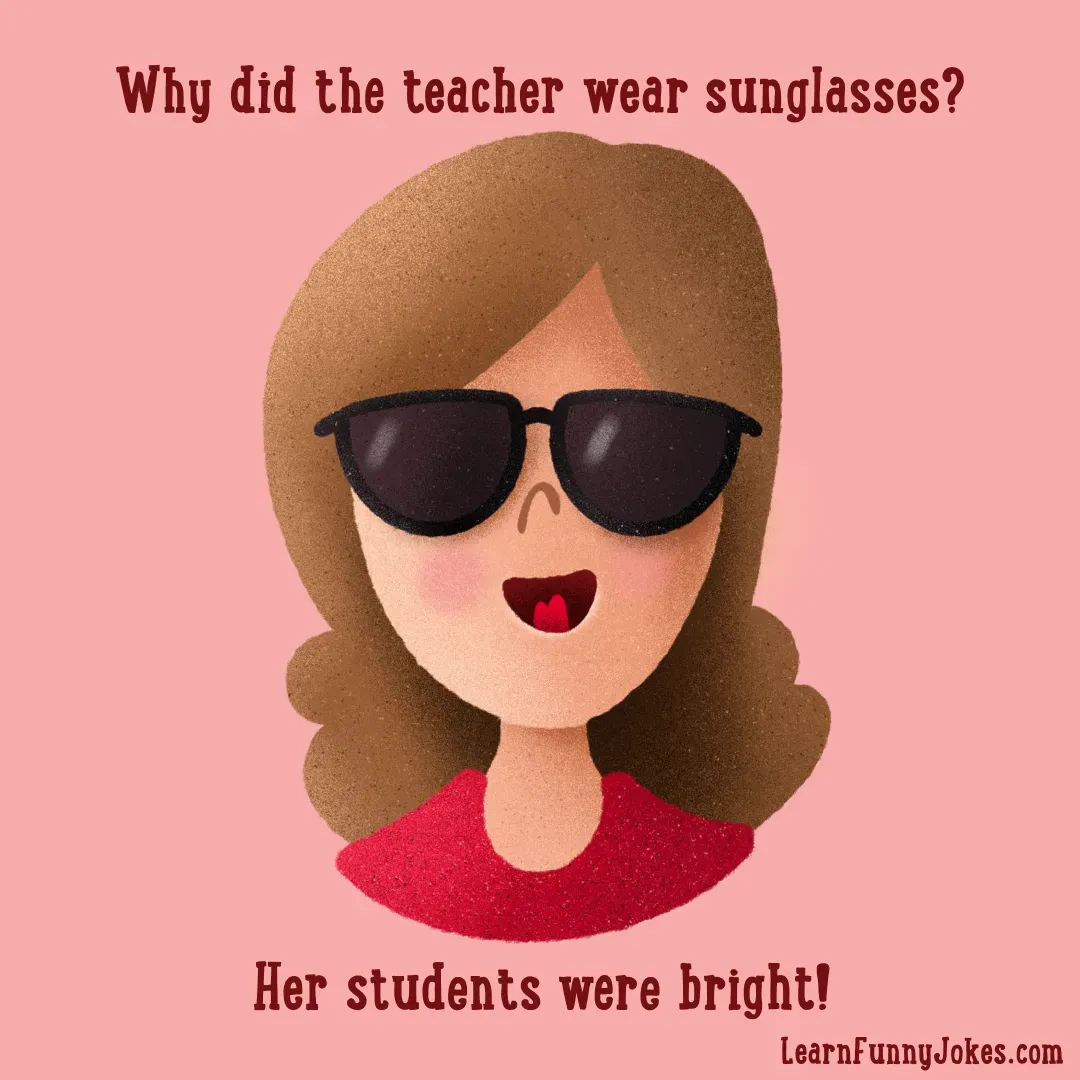 Hilarious sunglass joke: Guaranteed to crack you up