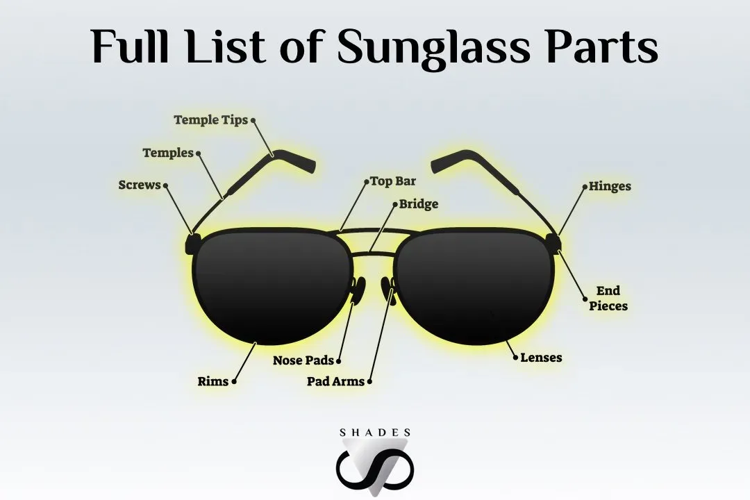 The Unsung Heroes: Small Parts of Sunglass Anatomy That Count