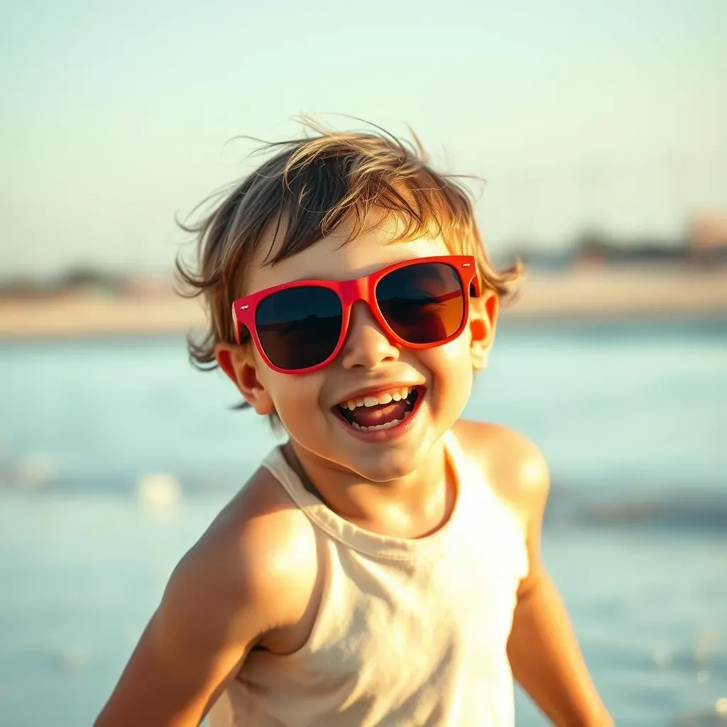 Tips for Keeping Kids' Sunglasses On at the Beach