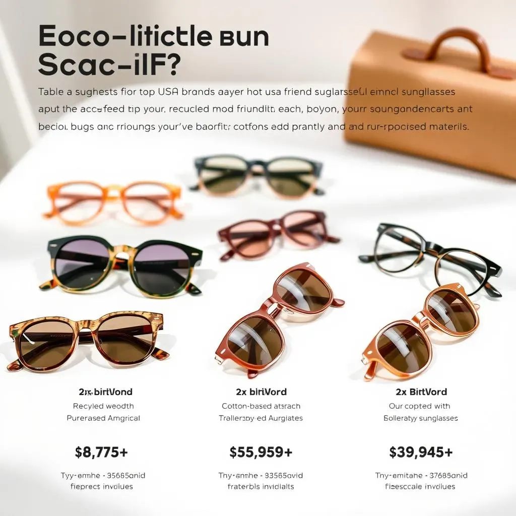 Top Brands Offering EcoFriendly Sunglasses Made in the USA with Sustainable Materials