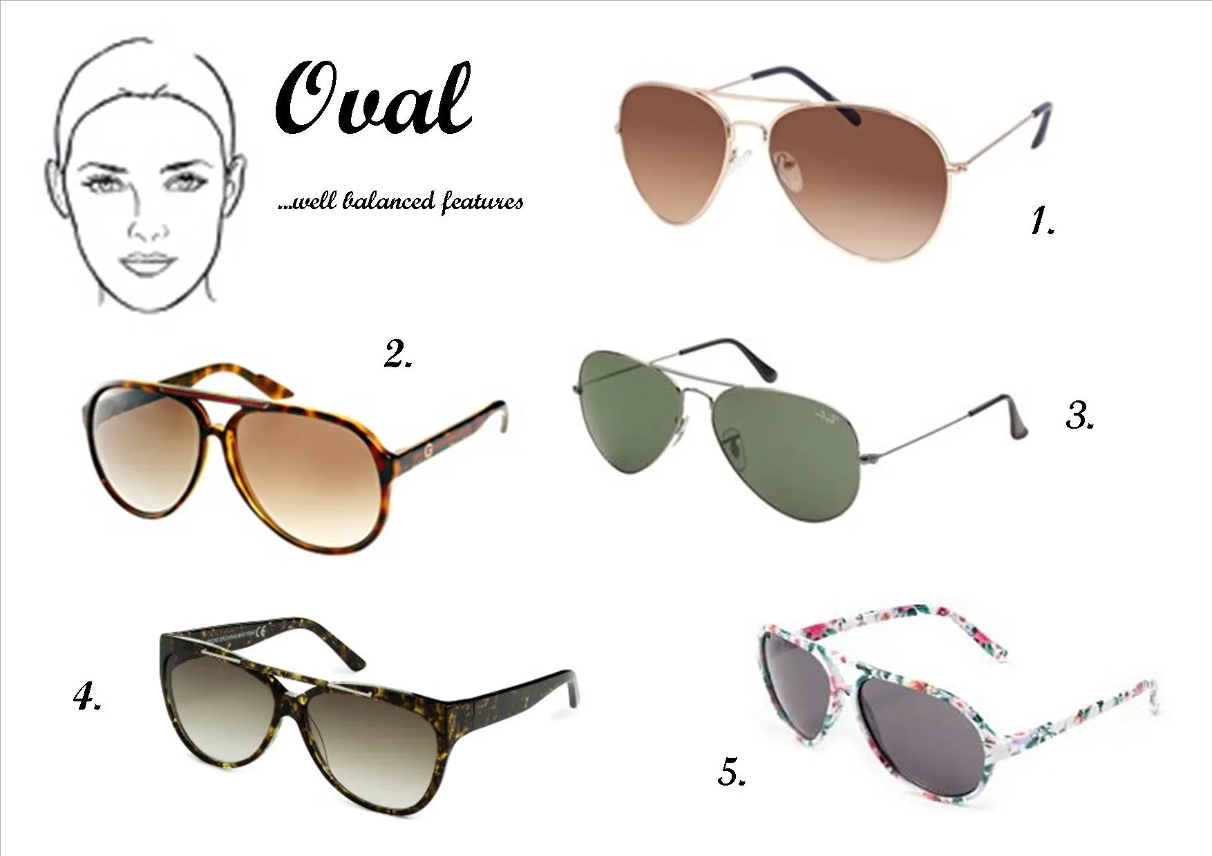 Why Oval Faces Are So Versatile for Sunglasses
